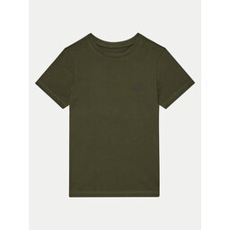4F 4F T-Shirt 4FJWMM00TTSHM1626 Khakifarben Regular Fit