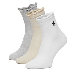 Beverly Hills Polo Club Kratke čarape Beverly Hills Polo Club AS_BHPC_001_Z_SS2025_(3pack) Šarena