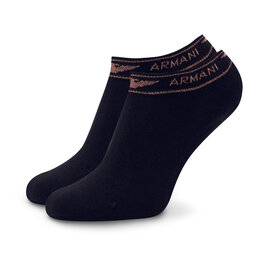 

Набір з 2 пар низьких жіночих шкарпеток Emporio Armani 92307 2F225 00135 Marine, Cиній
