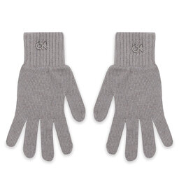 Calvin Klein Mănuși de Damă Calvin Klein Re-Lock Knit Gloves K60K611164 Gri