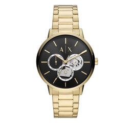 Armani Exchange Pulkstenis Armani Exchange Cayde AX2747 Gold/Black