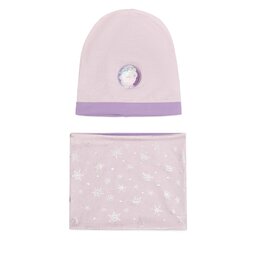 Frozen Set căciulă și fular tip guler Frozen ACCCS-AW23-36DFR Violet