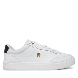Tommy Hilfiger Sneakers Tommy Hilfiger Essential Chic Court Sneaker FW0FW08579 Alb