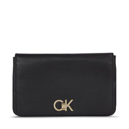 Calvin Klein Rankinė Calvin Klein Re-Lock Double Gusett Xbody K60K611531 Ck Black BAX