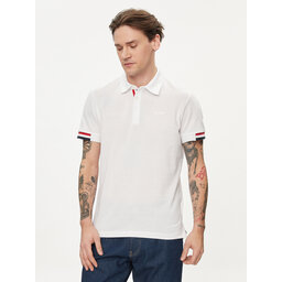 Geox Geox Polo M4510L T2649 F1492 Λευκό Regular Fit