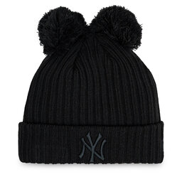 New Era Sapka New Era Double Pom New York Yankees Beanie 60364290 Black