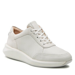Clarks Sneakers Clarks Un Rio Mix 261678114 White Leather