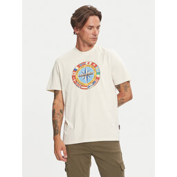 Napapijri Napapijri Camiseta S-Dorees NP0A4IBE Beis Regular Fit