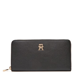 Tommy Hilfiger Velká pánská peněženka Tommy Hilfiger Th Distinct Lrg Za AW0AW17482 Černá