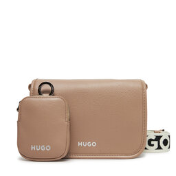 HUGO Τσάντα HUGO Bel Crossbody Flap 50541869 Μπεζ