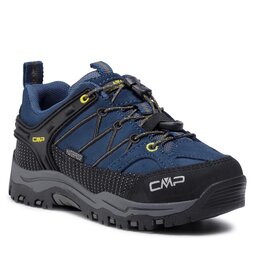 CMP Trekkingschuhe CMP Kids Rigel Low Trekking Shoes Wp 3Q13244 Blue Ink/Yellow 10MF