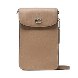 Coach Puzdro na telefón Coach Pbl Lth Cphn Crsbdy CH815 Lh/Taupe