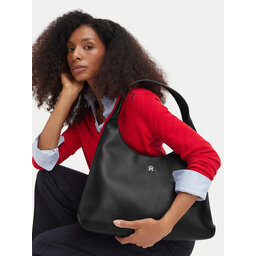 Tommy Hilfiger Handtasche Tommy Hilfiger Th Everyday AW0AW19187 Schwarz