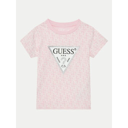 Guess Guess Camiseta K5RI15 K6YW4 Rosa Regular Fit