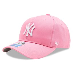 47 Brand Keps 47 Brand MLB New York Yankees Raised Basic '47 MVP B-RAC17CTP-RSA Rose