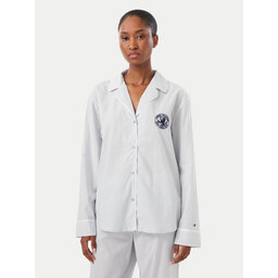 Tommy Hilfiger Tommy Hilfiger Pyjama UW0UW05764 Hellblau Regular Fit