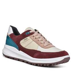 Geox Sportcipő Geox D Pg1x B Abx D36VRA 02285 C7027 Wine/Cream