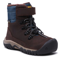 Keen Sněhule Keen Greta Boot Wp 1026643 Coffee Bean/Blue Wing Teal