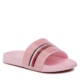 Tommy Hilfiger Šlepetės Tommy Hilfiger Reflective Pool Slide T3A0-32803-1172 S Pink 302