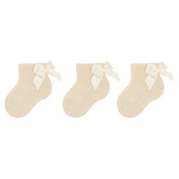 Condor 3 bērnu augsto zeķu pāru komplekts Condor 2.007/4 Linen 0304