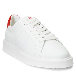 Lauren Ralph Lauren Sneakers Lauren Ralph Lauren 802912651001 Snow White/Red Sunstone