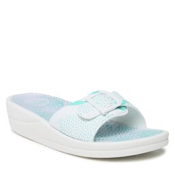 Scholl Чехли Scholl F30577 1403 White/Aqua 1403