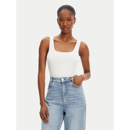 Tommy Hilfiger Tommy Hilfiger Τοπ WW0WW45444 Λευκό Slim Fit