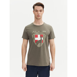 Aulp Aulp Футболка Roque Хакі Regular Fit