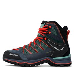 

Трекінгові черевики Salewa Ws Mtn Trainer Lite Mid Gtx GORE-TEX 61360-5585 Feld Green/Fluo Coral 5585, Зелений