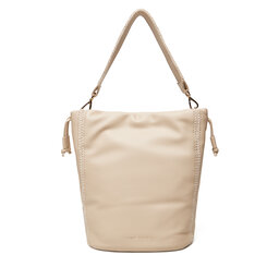 Tommy Hilfiger Handtasche Tommy Hilfiger Th Soft Summer Bucket AW0AW17540 Beige