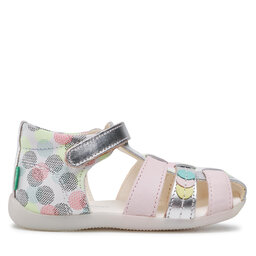 

Босоніжки Kickers Bigflo-2 895390-10-3 S Blanc Rose Pois Multic, Білий