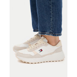 Tommy Jeans Sneakers Tommy Jeans Modern Runner Mix EN0EN03100 Weiß
