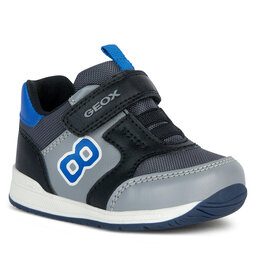 Geox Scarpe basse Geox B Rishon Boy B360RA 054FU C0043 Grey/Black