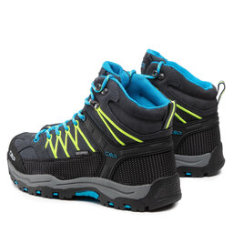 

Трекінгові черевики CMP Kids Rigel Mid Trekking Shoes Wp 3Q12944J Antracite/Yellow Fluo, Чорний