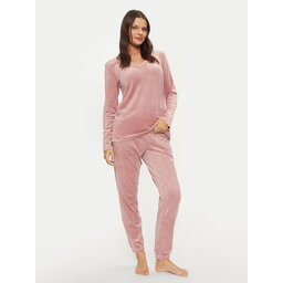 Selmark Selmark Pijama P8373 Rosa Regular Fit