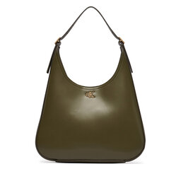 Calvin Klein Handtasche Calvin Klein Ck Medium Shoulder Bag LV04F3522G Dunkelgrün