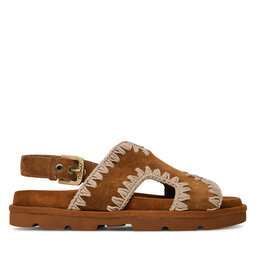 Mou Sandały Mou Low bio sandal MU.SW631006A Brązowy