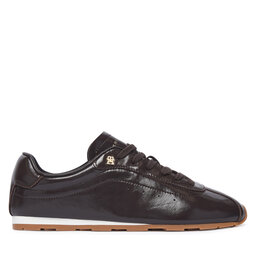 Tommy Hilfiger Sneakers Tommy Hilfiger Bella Sneaker Leather FW0FW09495 Braun