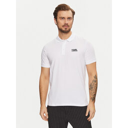 KARL LAGERFELD KARL LAGERFELD Polo majica 745088 551235 Bela Regular Fit