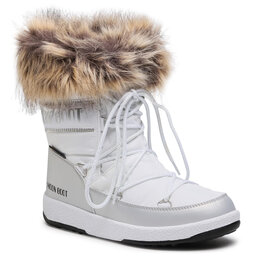 Moon Boot Vinterskor Moon Boot Mb Jr Girl Monaco Low Wp 34052400001 D White/Silver