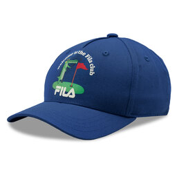 Fila Kepurė su snapeliu Fila Bhilai Club Kid 5 Panel Cap FCK0013 Medieval Blue 50001