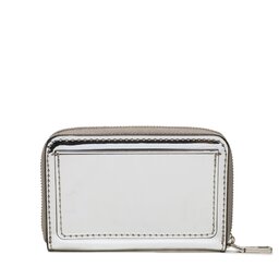 

Мале жіноче портмоне Calvin Klein Jeans Sculpted Med Zip Around K60K610405 01O, Срібний