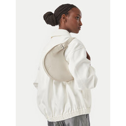 Calvin Klein Handtasche Calvin Klein Asym Buckle Shoulder Bag LV04F3872G Creme