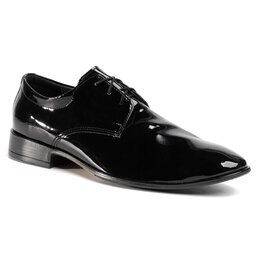Zarro Półbuty Zarro 2280/07 D Czarny Lakier