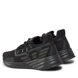 

Снікерcи EA7 Emporio Armani X8X130 XK309 R313 Triple Black+Gunmeta, Чорний