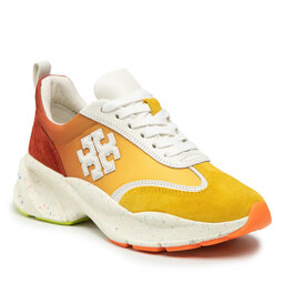 Tory Burch Сникърси Tory Burch Good Luck Trainer 83833 Goldfinch/New Ivory/Goldfinch 800