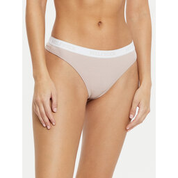 Tommy Hilfiger Tommy Hilfiger Στρίνγκ UW0UW05539 Μπεζ