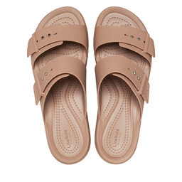 

Шльопанці Crocs Brooklyn Low Wedge Sandal W 207431 Latte 2Q9, Бежевий