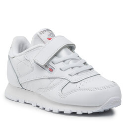 Reebok Batai Reebok Cl Lthr 1V GZ5257 White/Carbon/Vecblu