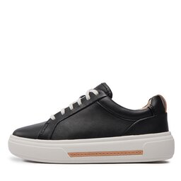 

Снікерcи Clarks Hollyhock Walk 26176307 Black Leather, Чорний